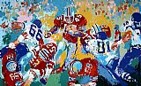 Suite Canvas Paintings - Archie Ohio State Buckeye Suite